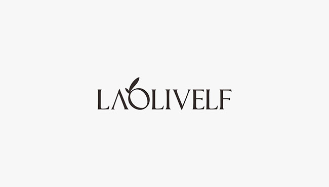 laolivelf 橄欖精靈化妝品品牌商標設計