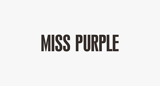 miss purple 天然護膚品品牌商設計
