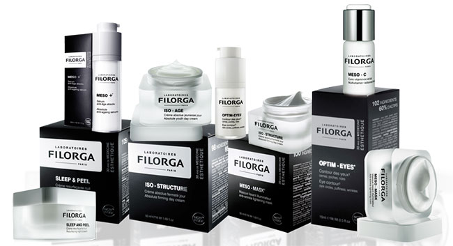 法國Filorg菲洛嘉專業護膚包裝設計集合圖