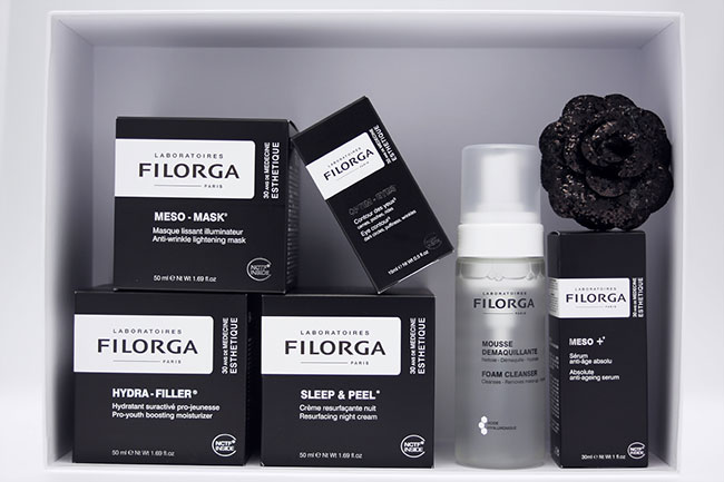 法國Filorga菲洛嘉專業護膚護水內外包裝設計圖